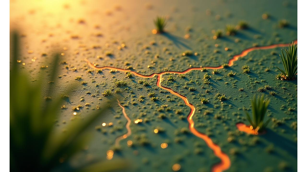 Interaktivní mapa Prahy s vyznačenými wellness lokacemi, jako jsou parky, fitness centra a kavárny se zdravou stravou. Detailní rozloha města z nadhledu, zdůrazňující aktivní životní styl.
